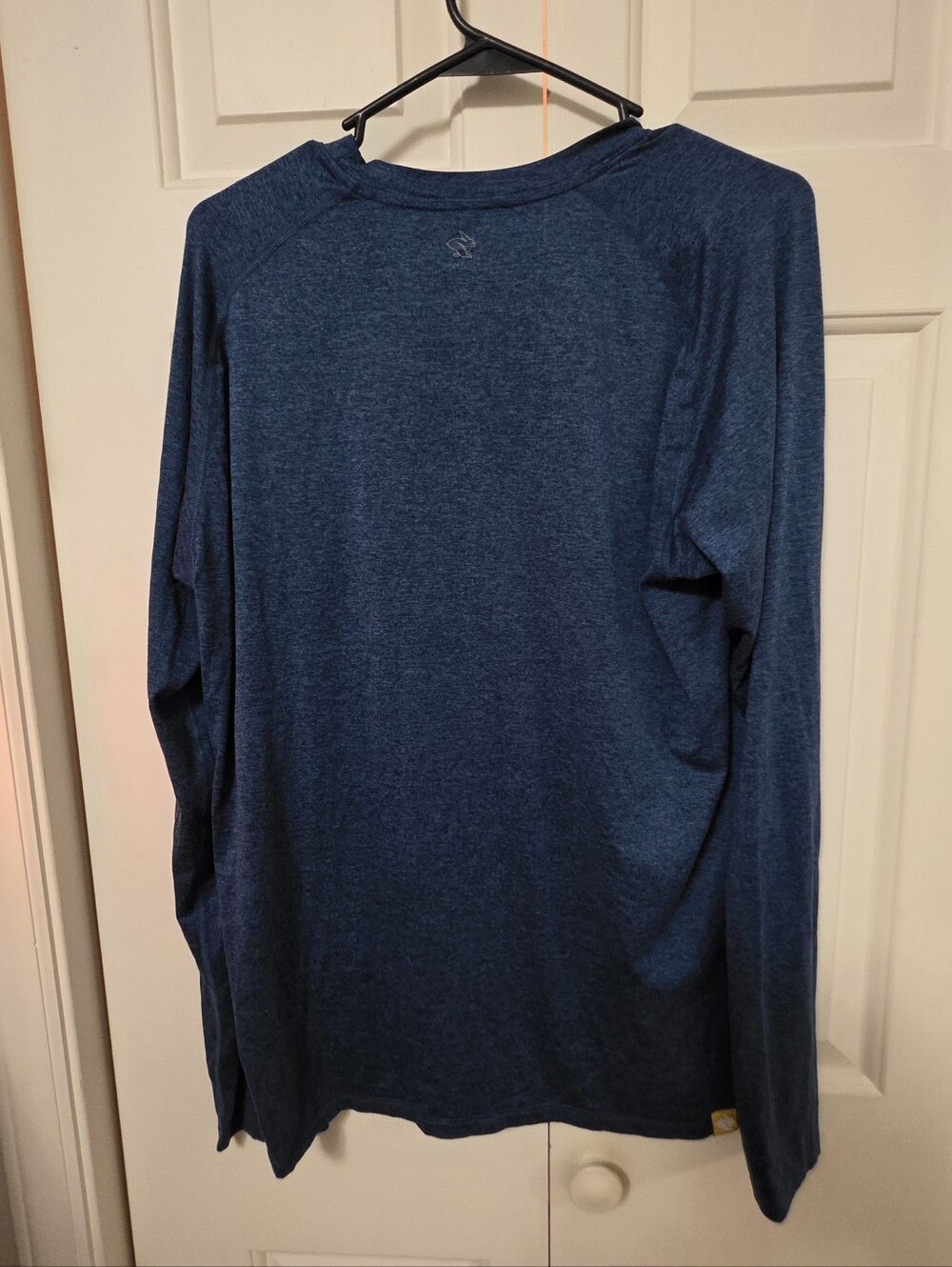 Rabbit Running Men’s EZ Tee Long Sleeve Blue Size XLarge - Picture 4 of 10